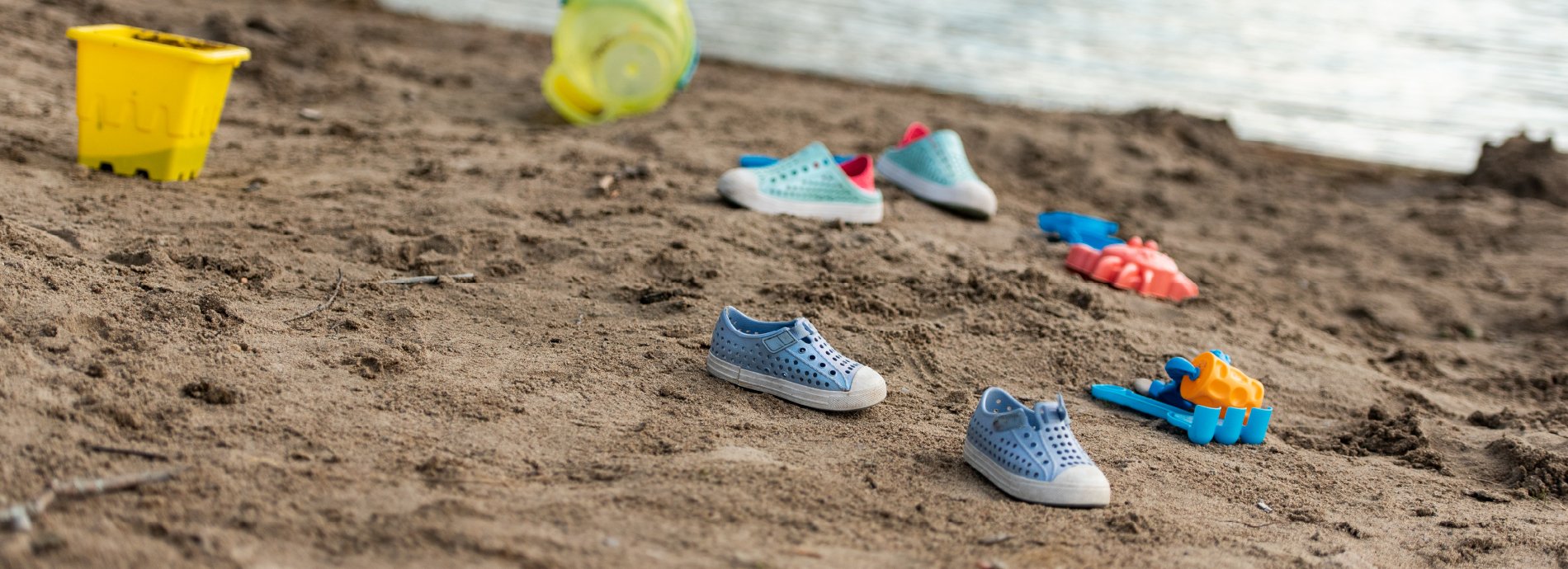 shoes on a beach