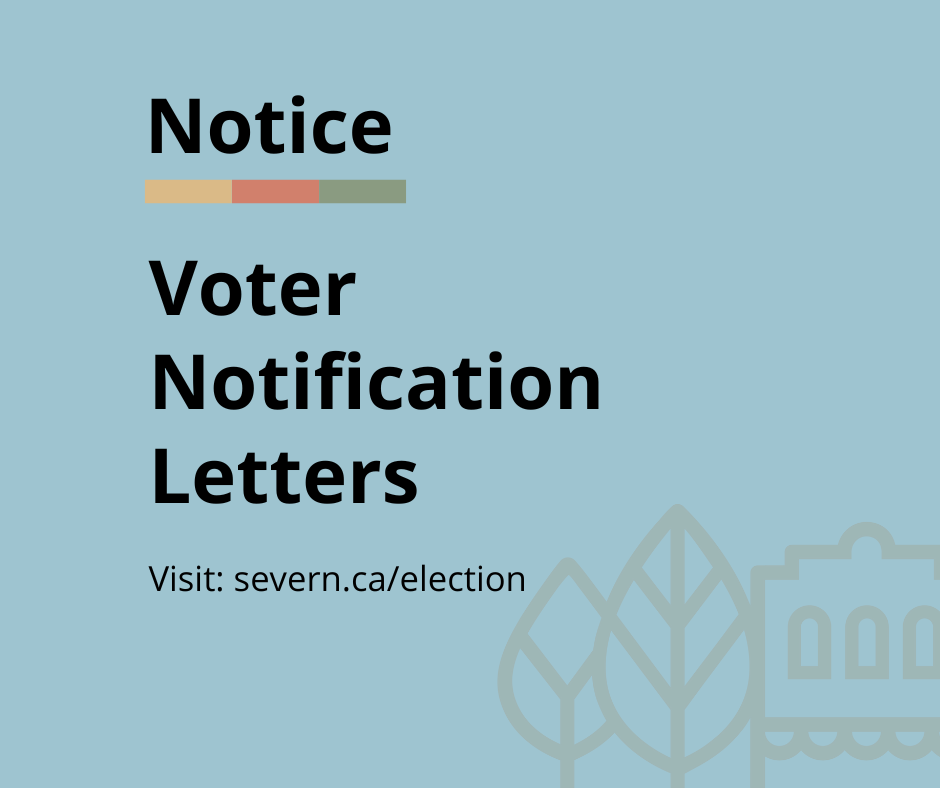 Notice of Voter Notification Letters