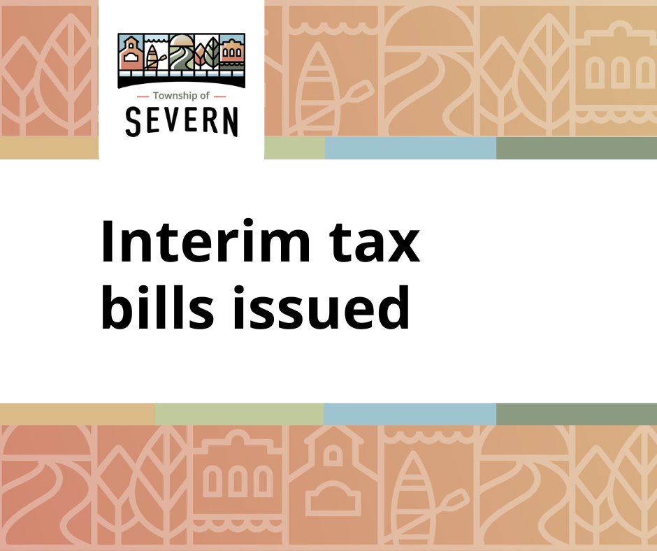 Interim tax bills issued