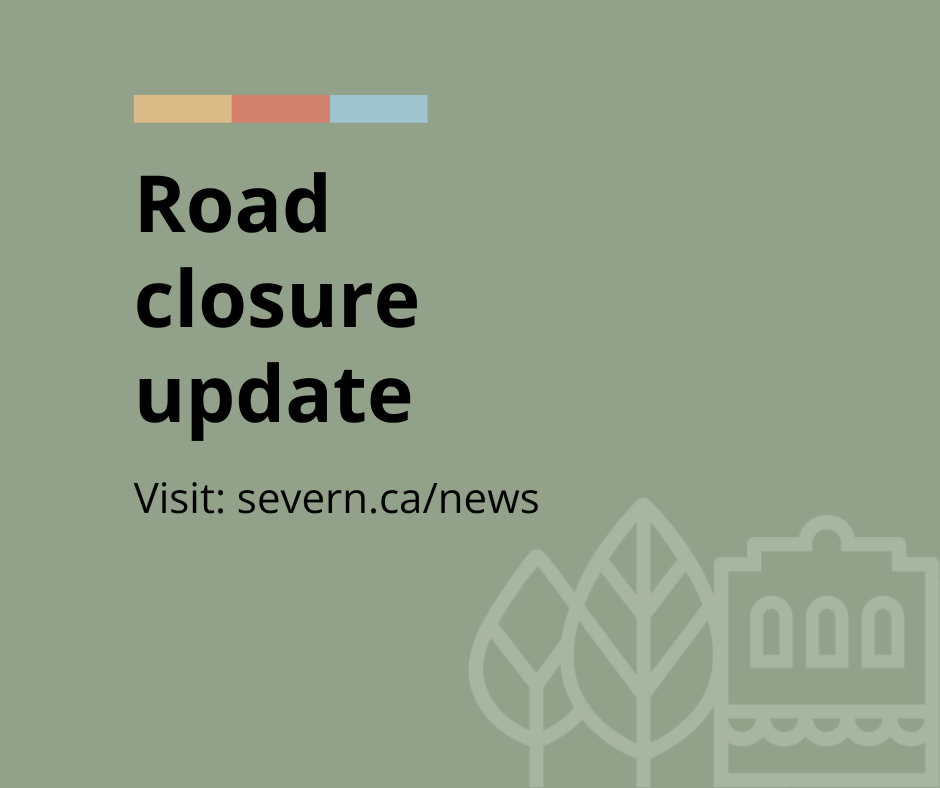 Road closure update
