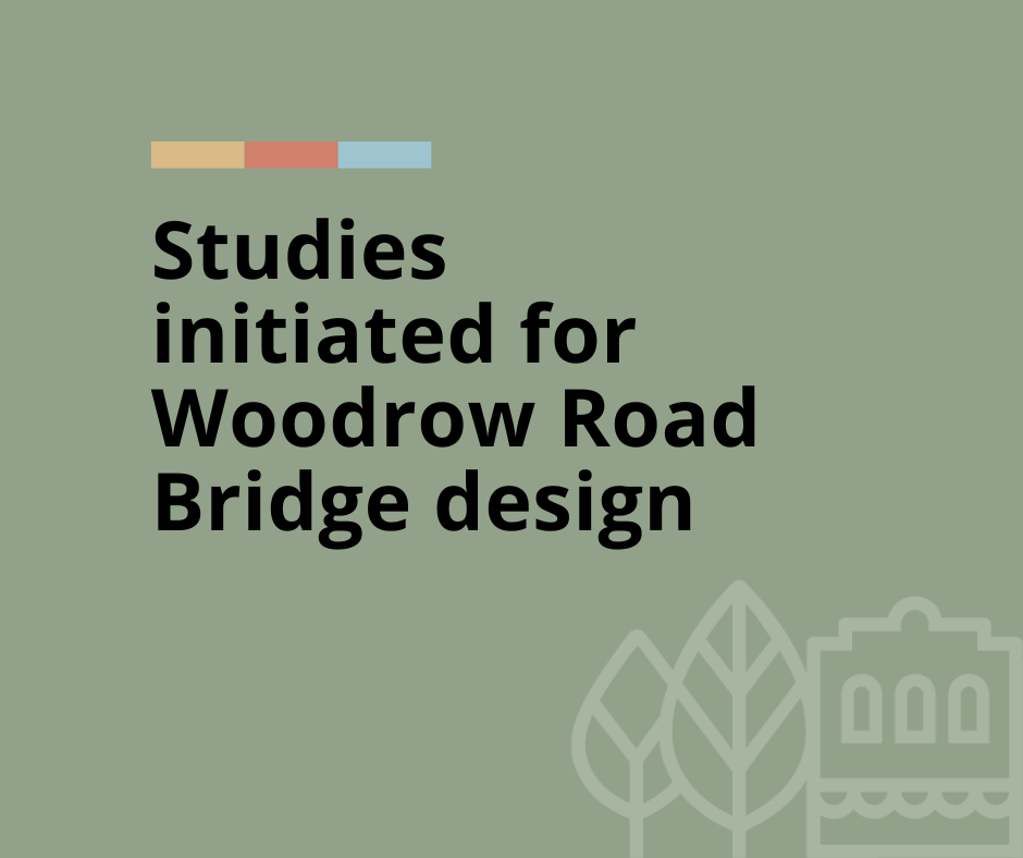 Studies initiated for Woodrow Road bridge design