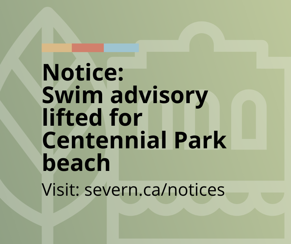 Swim advisory lifted for Centennial Park Beach