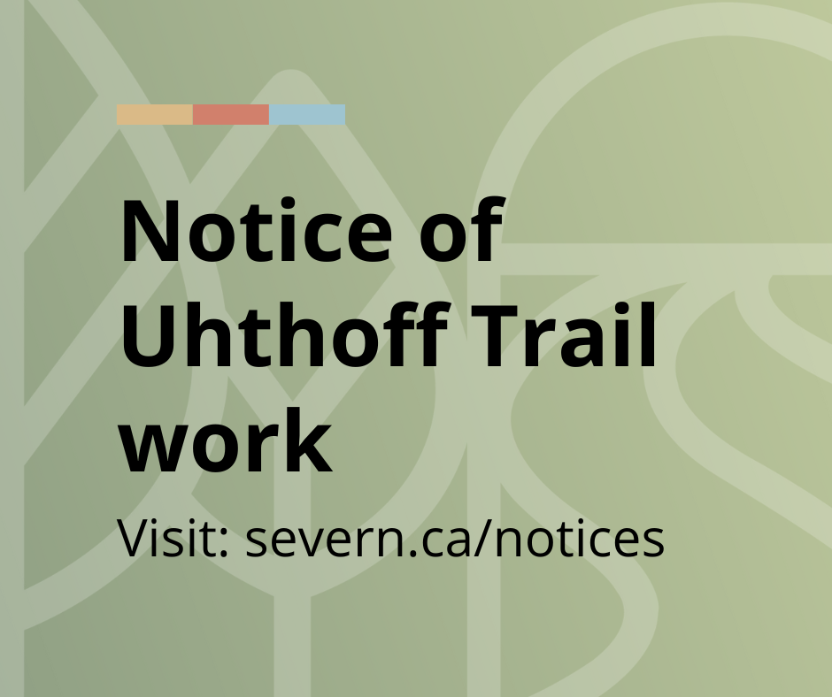 Notice of trail work
