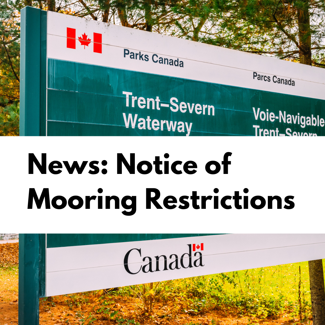 Notice of Mooring Restrictions