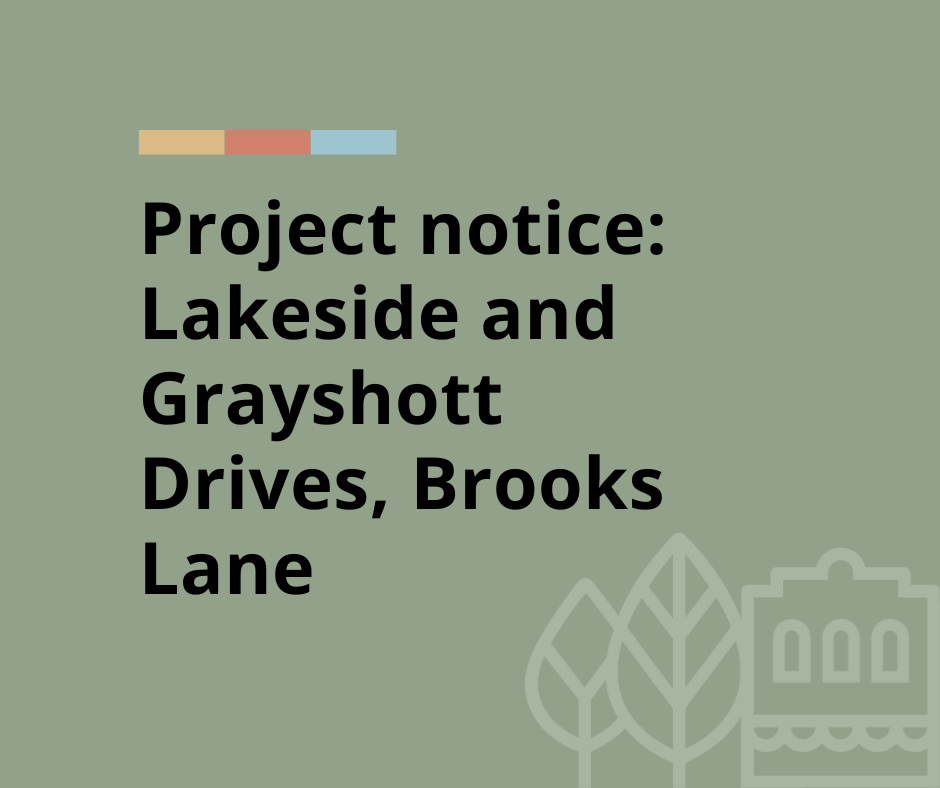 Project notice graphic