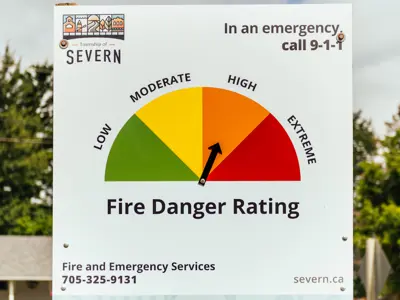 High Fire Danger Rating