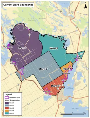 Current ward boundary structure