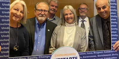Members of Township of Severn Council, ItStarts Month, Maarch 2025