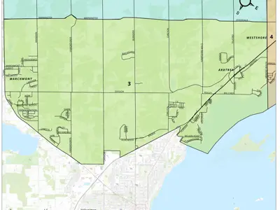 Map of ward 3